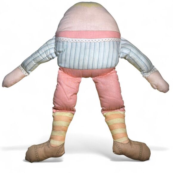 VTG Humpty Dumpty Stuffed Animal Plush Toy Collectible - Picture 3 of 6